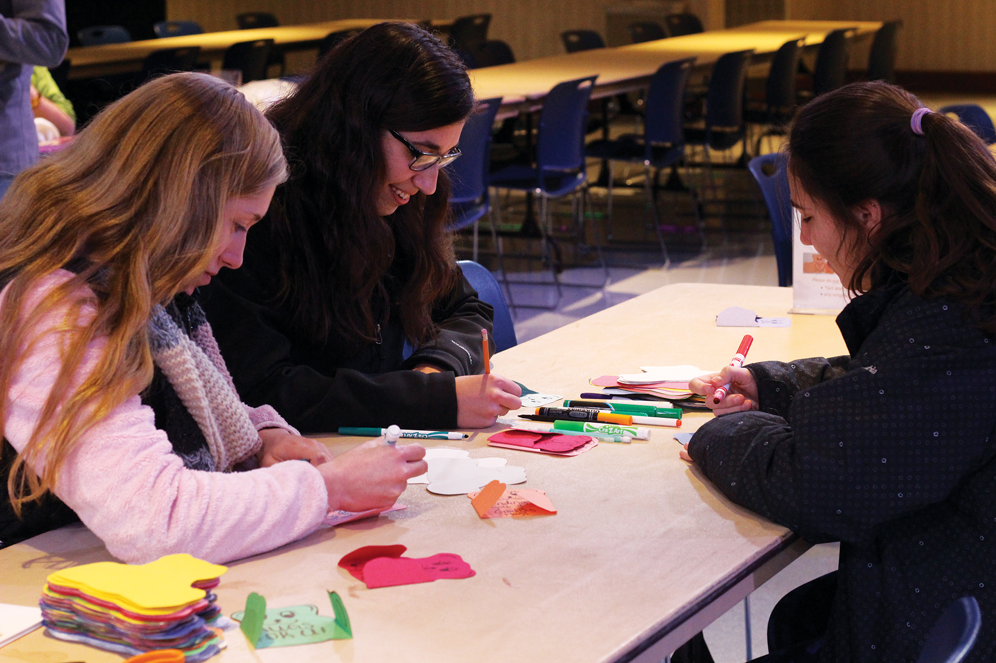 Circle K’s Caitlin’s Smiles event helps make cards for kids in hospital