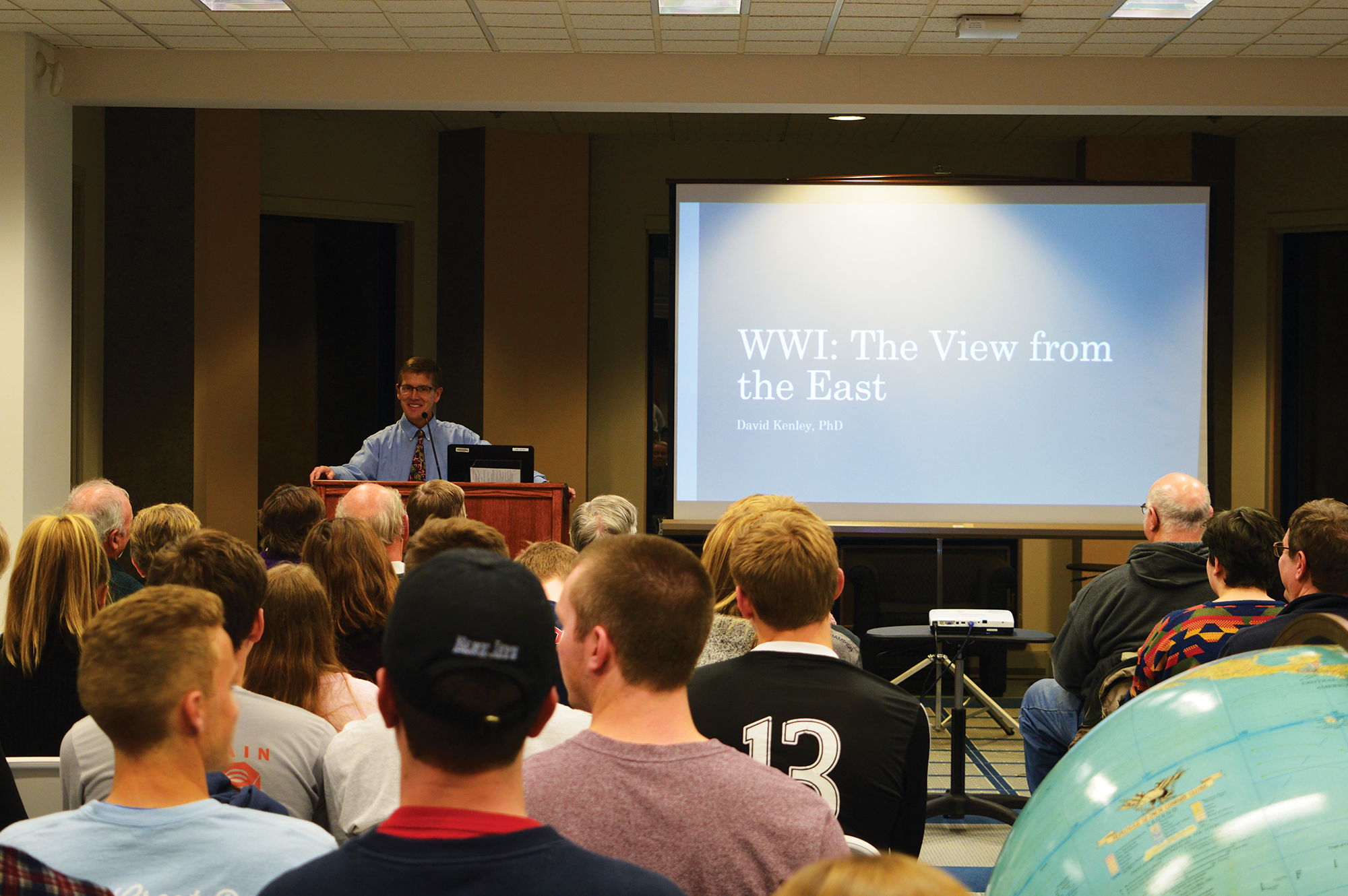 Final event of World War I lecture series shares view from the East