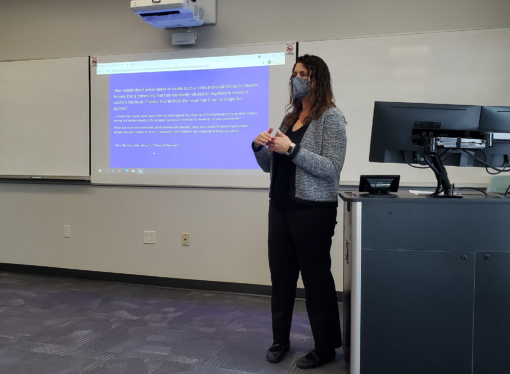 Nonviolence discussion encourages peace
