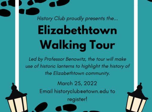 Upcoming Walking Tour: Catch up on History Club’s latest plans
