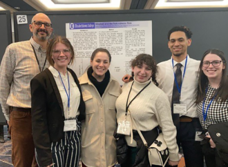Ten Psychology students attend and present at the 93rd Eastern Psychological Association