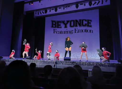 Abby Lee Miller holds Beyoncé backup dancer class