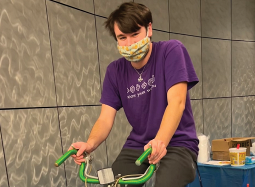Engineering Department churns up some chocolate ice cream