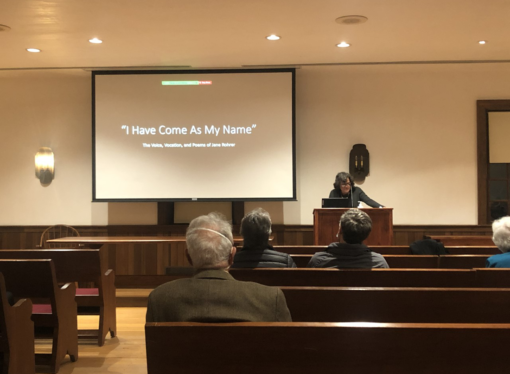 Speaker presents the poetry of Jane Rohrer at the Young Center