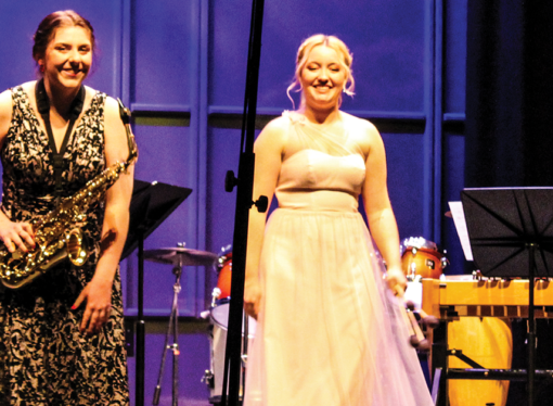 Two seniors perform their final recital at Etown
