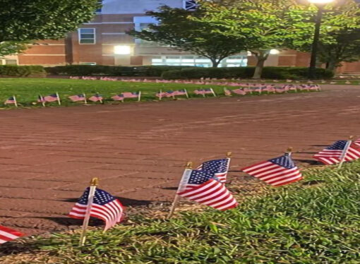 Etown College Republicans create a 9/11 tribute
