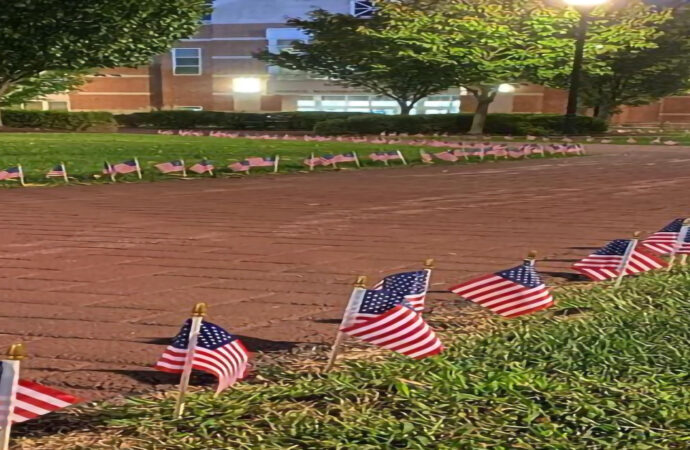 Etown College Republicans create a 9/11 tribute