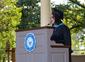 Poet Laureate at convocation inspires new students