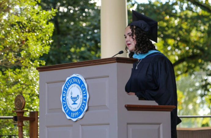 Poet Laureate at convocation inspires new students