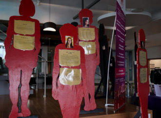 Display brings awareness to domestic violence