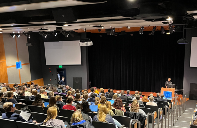 Peace Fellow lecture addresses anti-Blackness
