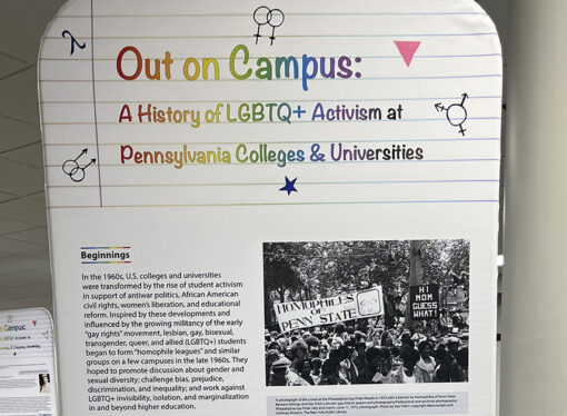 “Out on Campus” exhibit educates on LGBTQ+ activism