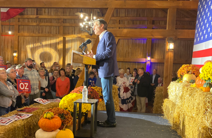 PA Politics: Dr. Oz holds a rally in Elizabethtown