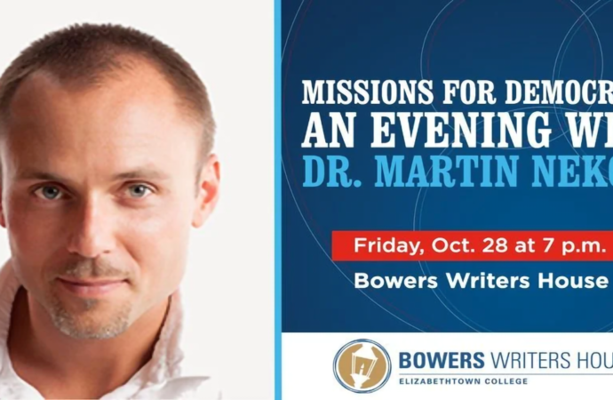 Etown hosts Dr. Martin Nekola to discuss democracy’s meaning