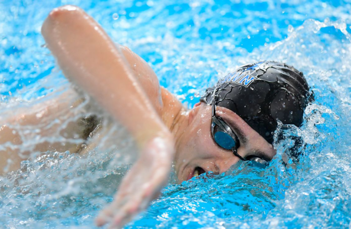 Men’s Swimming dominates over Wilkes and Stevenson