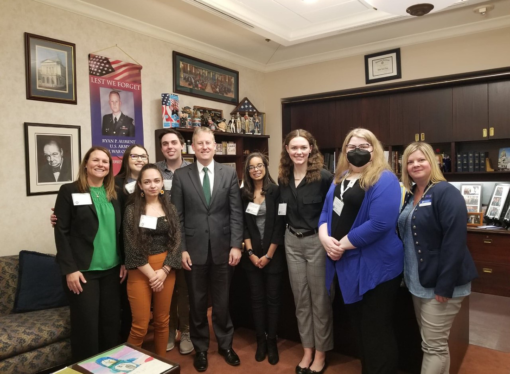 The College prepares for 2023 AICUP Day on the Hill