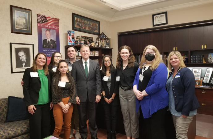 The College prepares for 2023 AICUP Day on the Hill