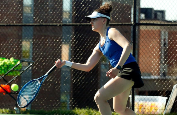 Etown Tennis falls at home to Goucher College