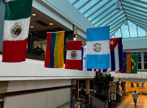 Etown kicks off Hispanic Heritage Month with flag raising event