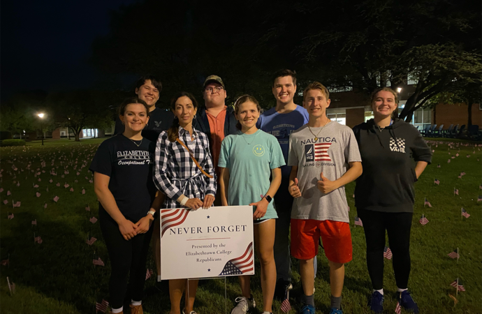 College Republicans host 9/11 tribute