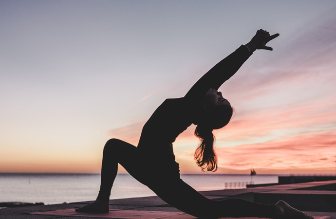 Activity Review: Sunrise yoga class