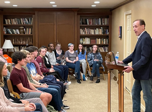Bowers Writers House hosts mental health activist and author Brian Cuban