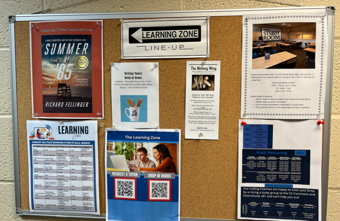 Learning Zone aims to provide studying, time management advice to students
