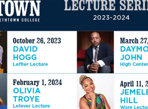 Etown announces 2023-24 Lecture Series speakers