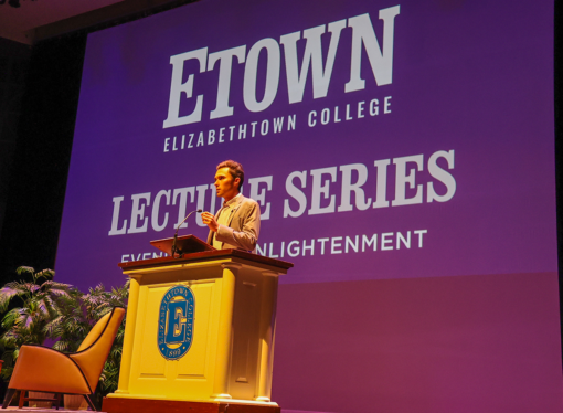 The College hosts David Hogg to lead off its lecture series