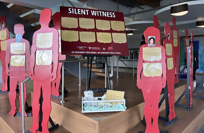 Etown campus raises awareness for domestic violence victims and survivors