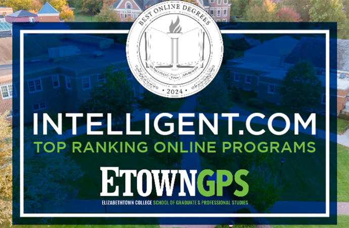 Etown’s graduate programs ranked in Intelligent.com’s Top Six Awards