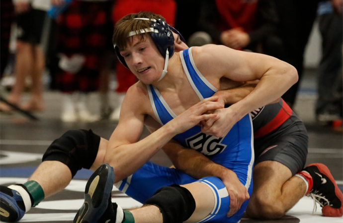 Etown wrestling fights to top three finish in Messiah Invitational