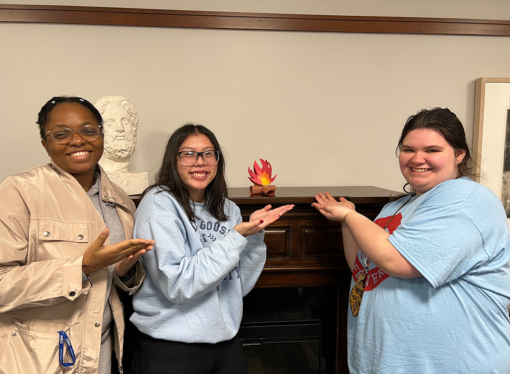 Fake Fireplace, Real Conversations sparks engaging discussions