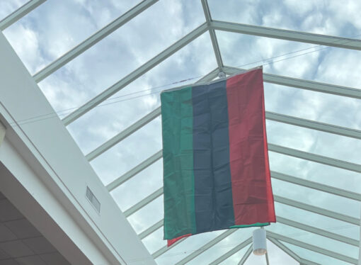 Etown kicks off Black History Month with flag raising
