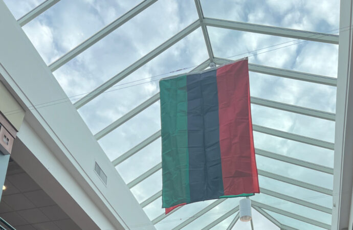 Etown kicks off Black History Month with flag raising