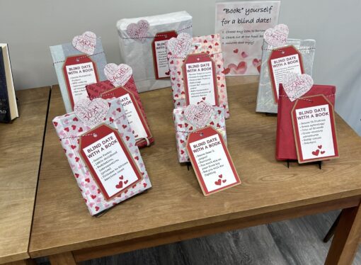 High Library holds Blind Date With a Book event