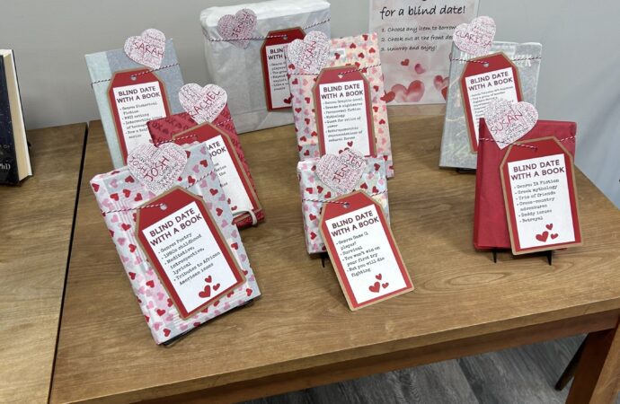 High Library holds Blind Date With a Book event