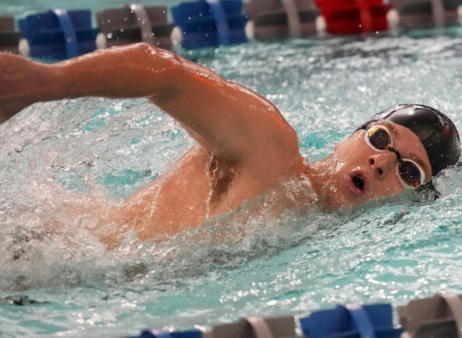 Swim teams cap off strong seasons in Landmark Championships