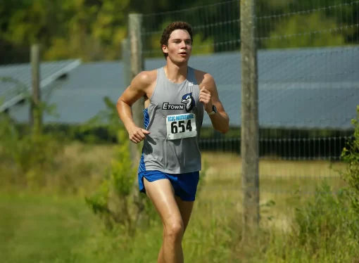 Etown Cross Country races in Rowan Inter-Regional Border Battle