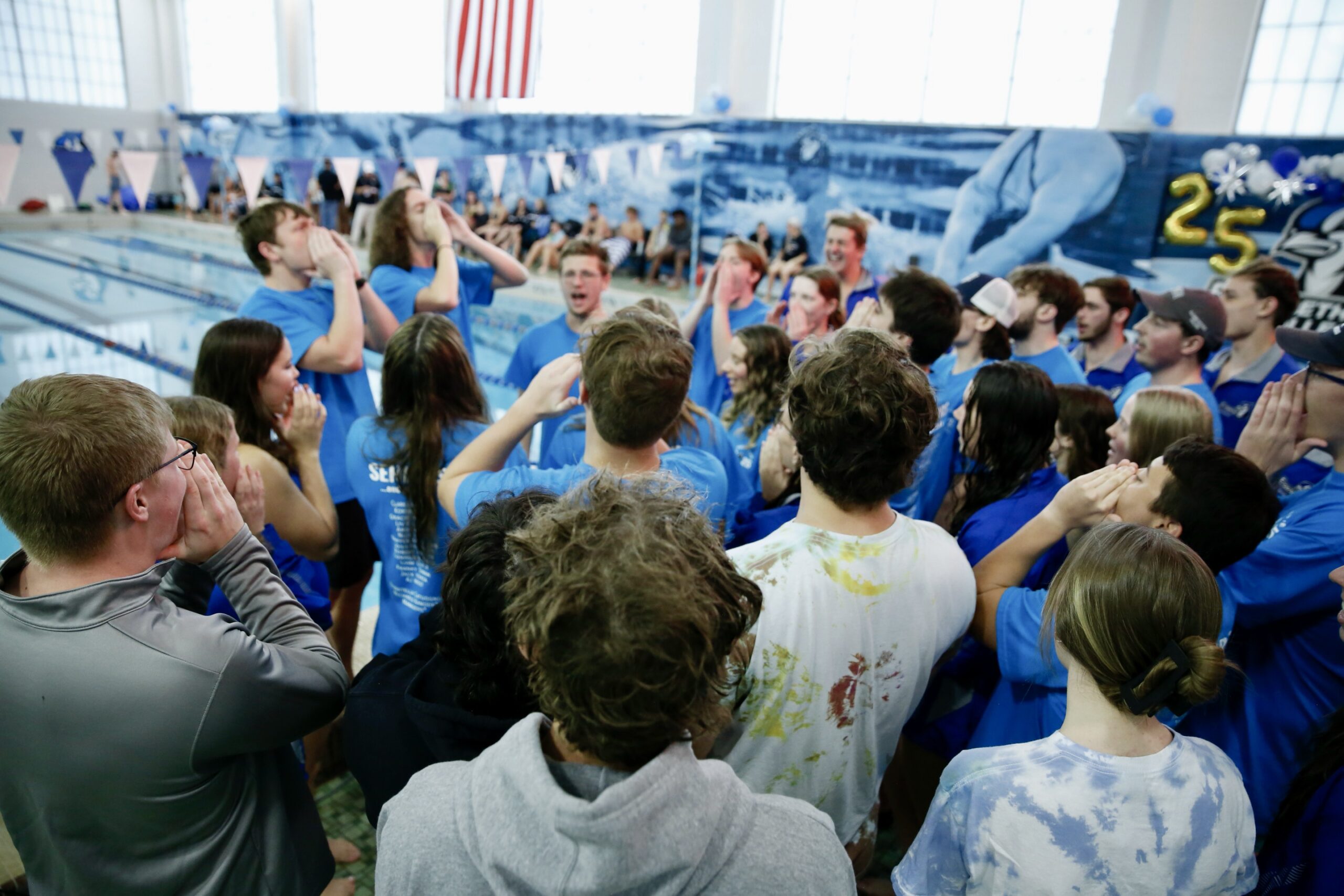 Women and Men’s Swim Teams Compete on Senior Day