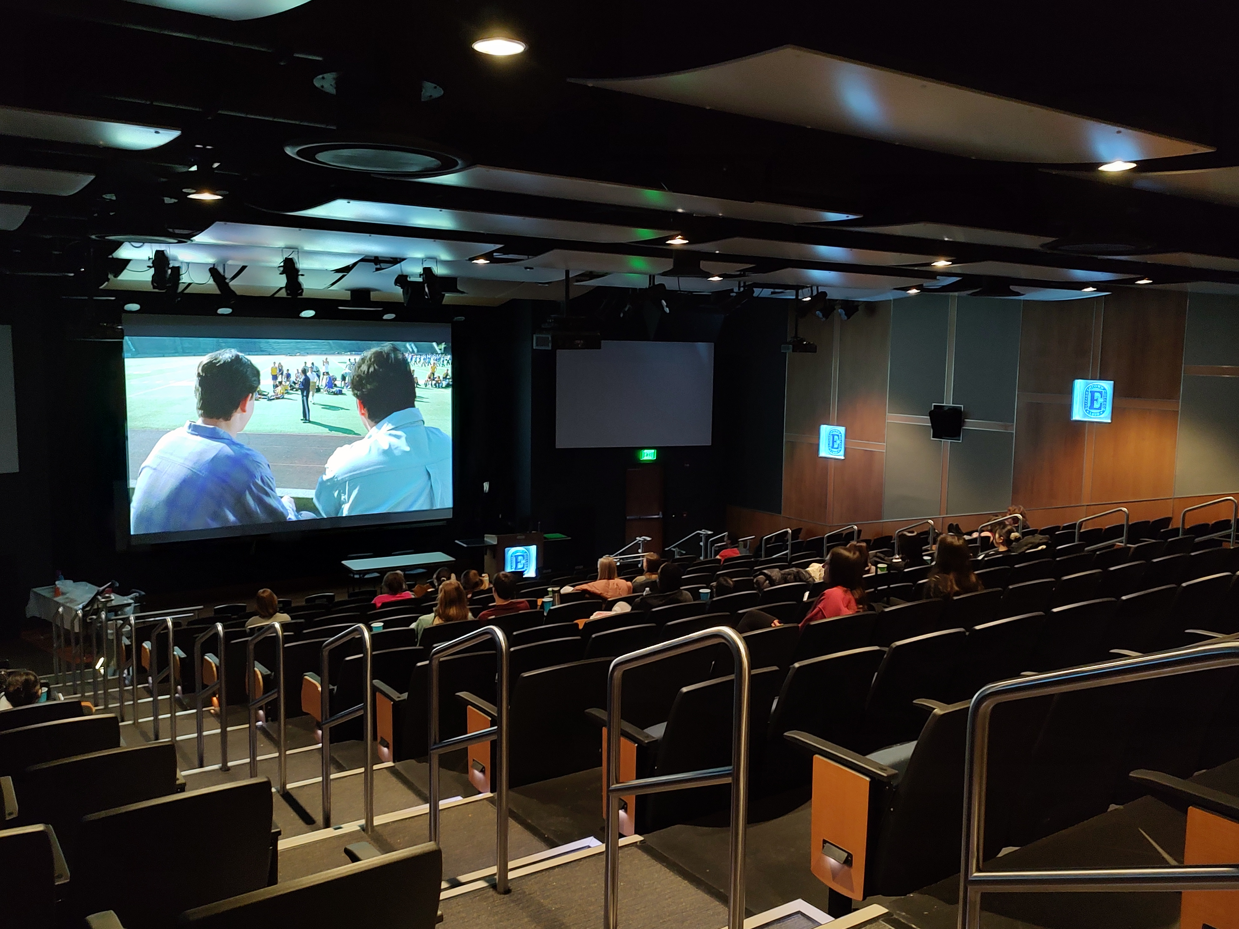 OSA Festive Movie Night: Students gather to watch a romantic comedy for Valentines Day