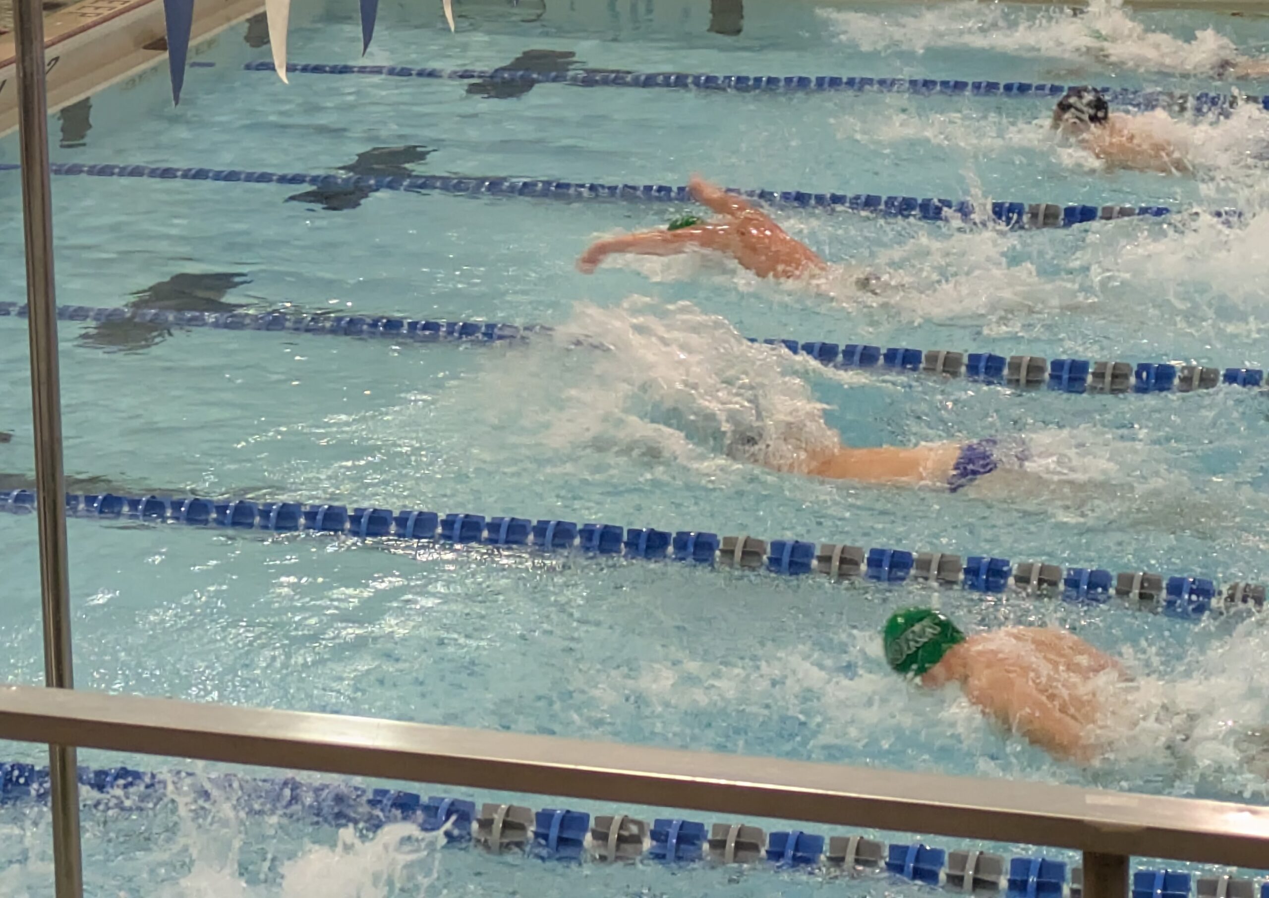 Blue Jays Swim Against York College Spartans