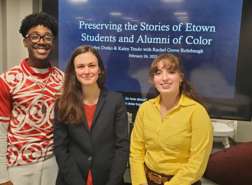 BIPOC Student History Talk Presented in Library