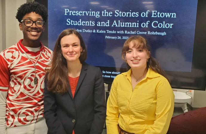 BIPOC Student History Talk Presented in Library
