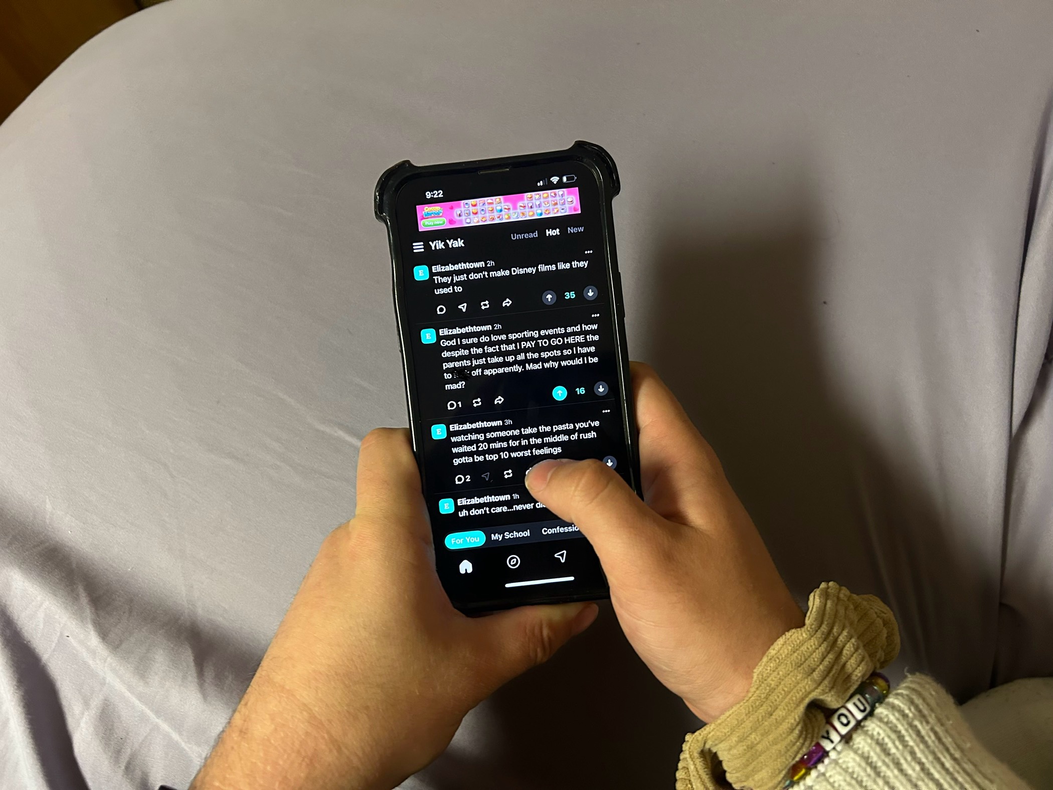Etown Switching to Yik Yak for All Campus Communications