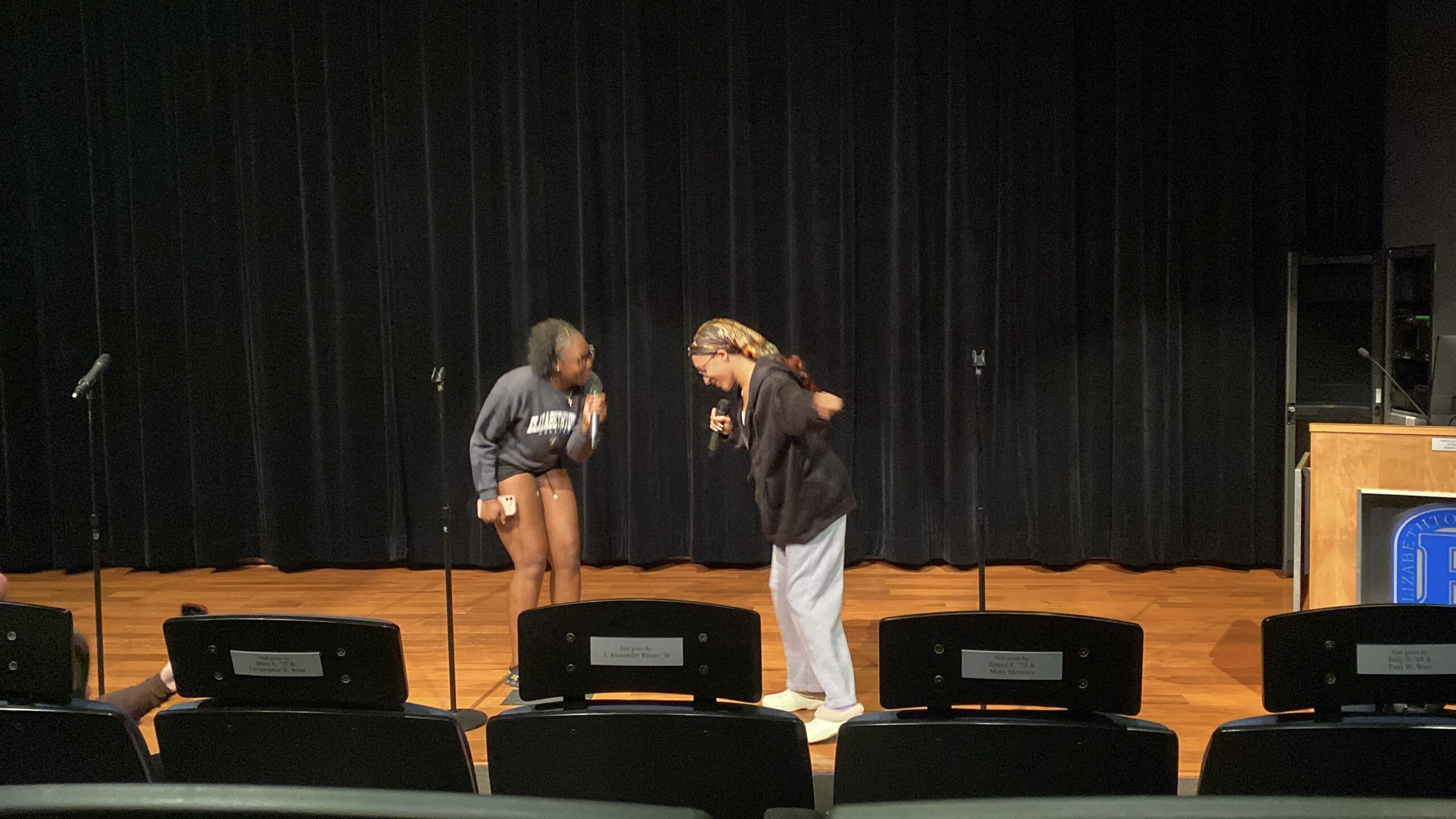 Etown does pride with GSA run ‘queeraoke’ event.