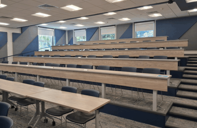 Summer renovations give new look to Marketplace and Brinser Lecture Room
