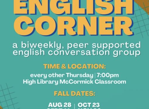 English Corner builds confidence through conversation