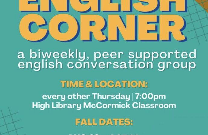 English Corner builds confidence through conversation