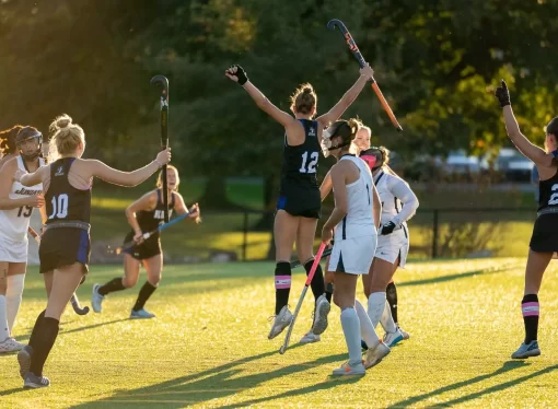 Nine-goal thriller helps blank Juniata in Landmark field hockey matchup